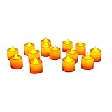 Thee Flameless LEDライトキャンドル無香Fakeキャンドルパックof 24 ZJPDZS4y