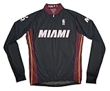 NBA Miami Heatメンズ長袖Away Cycling Jersey M