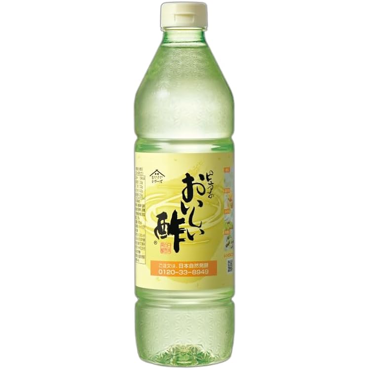 Amazon.co.jp: 日本自然発酵 おいしい酢 900ml 1本 まろやかで飲んでも