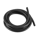 uxcell 燃料ラインホースチューブ 水ホース エンジンパイプチューブ 3 mm ID x 6mm OD 1.5M長さ ニト リルブタジエンゴム