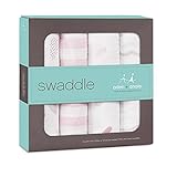 (エイデンアンドアネイ) aden+anais おくるみ スワドル aden+anis classic swaddle 4-pack ハートブレイカー [並行輸入品]
