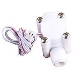 Fityle 逆浸透システムROSシステム　高品質　食品用ABS材質　1/4インチポート　浄水器フローセンサスイッチ