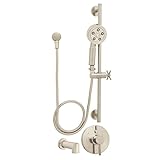 Speakman SM-1450-P-BN Neo Anystream Handheld Shower with Hose, Diverter Shower Valve and Tub Spout S