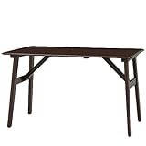 ダイニングテーブル 120cm　パフューム　WT-120731　SPA（ダークブラウン色）