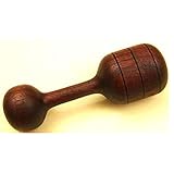 Heirloom Natural Wood Rattle - Walnut by BabyEarth