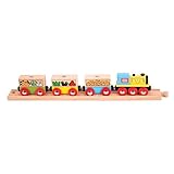Bigjigs Rail BJT180 Fruit and Veg Train [並行輸入品]