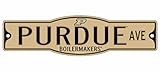 Purdue Boilermakers 4 " x 17 " Street Sign NCAA