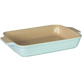 Chasseur La Cuisson Large Rectangular Baker, Duck Egg Blue