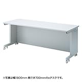 サンワサプライ 受注生産品 eデスク Wタイプ 幅1800×奥行き600mm 総耐荷重180kg ED-WK18060N