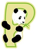 EverEarth Bamboo Letters P-Panda by EverEarth
