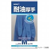 ショーワグローブ/SHOWA/ビニール手袋 耐油厚手 [10双入]/品番:No.170 サイズ：L