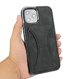 iPhone12 Pro/iPhone12 6.1（2020）対応 ケース iPhone12 Pro PUレザー ケース iPhone12 6.1 カード収納 iPhone12 6.1 手帳型 カバー iPhone12 Pro カバー iPhone12 Pro 手帳型 二合一 マルチパック ケース iPhone12 Pro 手帳型ケース iPhone12 6.1 背面 カード収納 Cavor iPhone12 6.1 財布型 カバー 车载用の设计机能 手作り ベルト機能が付き 片手操作 超薄・軽量 タンド機能　軽量 耐久性 便利 多機能 落下保護【ブラック】