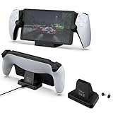 PS Portal 用充電スタンド【Tomistan-新登場】 PS5 Portal リモートプレーヤー 用 充電器 充電ドック 小型 で持ち運びに便利 PS Portal用Type-C式 充電ステーション 収納便利 過充電保護 取付簡単 省スペース