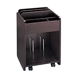 リビング学習ワゴン　　ダークブラウン