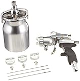 Earlex 0PACC63 Pro8 Pressure Feed Gun with 0.8mm, 1.8mm and 2.5mm Needle/Nozzle/Aircap Kits in Case 