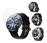 対応 スマートウォッチ 1.43インチ フィルム smart watch スマートウォッチ 向けの 液晶保護フィルム 保護フィルム シート シール 指紋防止高感度 飛散防止 反射低減 smart watch 1.43インチ 液晶保護フィルム [3セット]