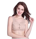 (チェリーレッド) CherryRed レディース ファッション マタニティ ブラジャー Bra 授乳ブラ 授乳ブラジャー 妊娠初期 産前 産後 授乳兼用 大人 無地 コットン ノーワイヤー L 1#