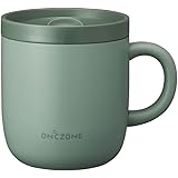 ドウシシャ マグカップ 猫舌専科マグカップ 【猫舌さんにおすすめ】 260ml グリーン ON℃ZONE(オンドゾーン)