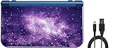 ニンテンドー新3DS XLバンドル(2アイテム):Nintendo New 3DS XL - Galaxy Style、USB充電USBケーブル。