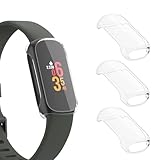 【3枚】Fitbit Inspire 3 保護ケース 全面保護 柔らかい TPU フィットビット インスパイア 3 カバー (透明 + 透明 + 透明)
