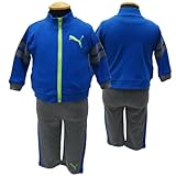 PUMA プーマ ジップアップジャケット ベビー 上下3点セット-6/9ヶ月