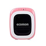 ECOMOM Bottle Sterilizer マイナスイオン機能 UV 4W Lamp 紫外線　哺乳瓶殺菌システム 220V (海外直送品) (Pink)