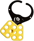 Brady Epoxy-Coated Steel Lockout Hasp, 1-1/2" Inside Jaw Diameter [並行輸入品]