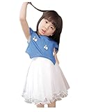 (チェリーレッド) CherryRed 子供服 ワンピース 女の子 フォーマル ドレス 七五三 夏秋 可愛い 入園式 入学式 130 3#