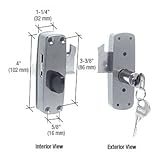 CRによってCRLシルバーPatioGuardデッドボルトロックLaurence