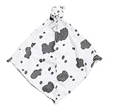 Angel Dear Pair and A Spare 3-Piece Blanket Set, White Cow with Grey Spots by Angel Dear