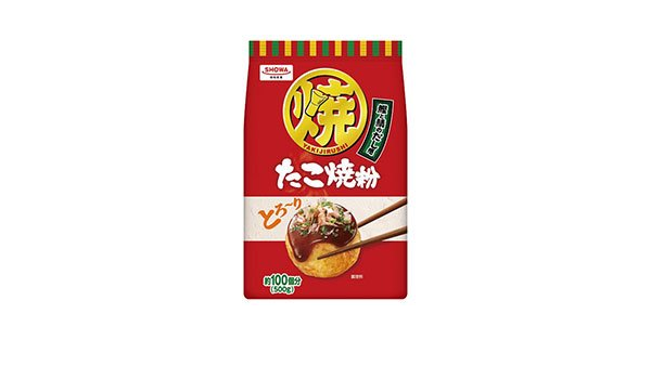 Amazon 昭和産業 Showa たこ焼粉 500g 12袋入 昭和産業 お好み焼 たこ焼き粉 通販