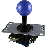 三和電子 基板タイプ静音ジョイスティックレバー マットブルー JLF-TPRG-8AYT-SK-MB