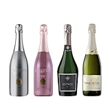 エノテカ直輸入 バイヤー厳選極旨辛口スパークリング4本セット [ 750ml×4本 ]