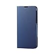 エレコム AQUOS sense ケース SH-01K (docomo)/ SHV40 (au)手帳型 レザー ウルトラスリム サイドマグネット PM-SH01KPLFUNV
