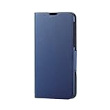 エレコム AQUOS sense ケース SH-01K (docomo)/ SHV40 (au)手帳型 レザー ウルトラスリム サイドマグネット PM-SH01KPLFUNV