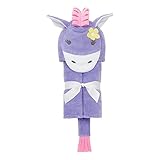 Elegant Baby Bath Time Gift Hooded Towel Wrap, Lavender Pony by Elegant Baby