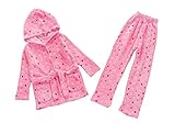 ファッションガールズパジャマ暖かい秋と冬のパジャマ2セット