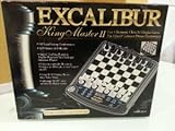 Excalibur King Master 2 in 1 Electronic Chess & Checker Game おもちゃ (並行輸入)