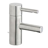 Essence New Single-Handle Single-Hole Low Arc Bathroom Faucet [並行輸入品]