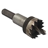 uxcell 超硬ステンレスセミロングバイメタルホールソー スリーフラット シャンク 金属切削穴 カッター ボア 20.5mmの径