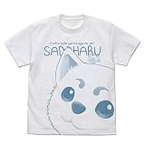 [コスパ COSPA] 銀魂 定春の鼻デカ オールプリントTシャツ/WHITE-XL