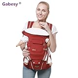 赤ちゃん抱っこひも_ベビーキャリアベビースリングバックパックカンガルー_Big Red_ワンサイズ_114cm