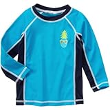 ジンボリー GYMBOREE/ アップルパインラッシュガード ブルー 水着 6～12ヶ月【並行輸入】