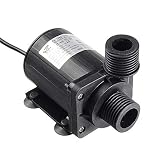 Kitoola DC 12v 5.5 m 1000L/H ブラシレスモーター水中水ポンプ