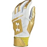UNDER ARMOUR(アンダーアーマー) 野球用 バッティンググローブ 手袋 UA アンディナイアブル メンズ 1331519 ゴールド XL