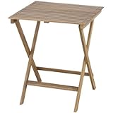 ガーデンテーブル 折りたたみ 木製 ♪バイロン 折リタタミテーブル NX-902 ＜W60×D60×H72＞♪ 【AZUMAYA】ガーデンファニチャー 屋外 インテリア雑貨 ファミリー 一人暮らし シンプル