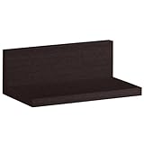 arne 幅45cm 耐荷重10kg ウォールシェルフ ウォールラック 壁掛けラック ディスプレイラック フリーラック WallRack-X 450 ダークブラウン