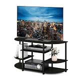 フリノ(Furinno) テレビ台 JAYA ジャヤ エスプレッソ/ブラック シンプルデザイン 【日本正規輸入品】