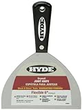 Hyde Tools 02850 6-Inch Flex Wall covering Trim Tool, Black and Silver by Hyde Tools