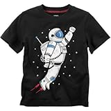 カーターズ Carter's/ アストロノートグラフィックティ ブラック トップス半袖Tシャツ 24ヶ月【並行輸入】